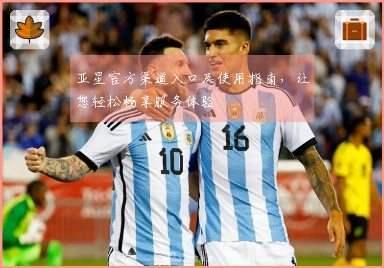 亚星官方渠道入口及使用指南，让您轻松畅享服务体验